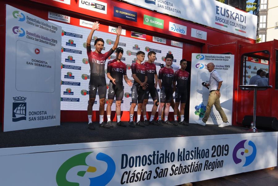 Las estrellas del pelotón mundial ya se encuentran en San Sebastián preparando la carrera del sábado. 