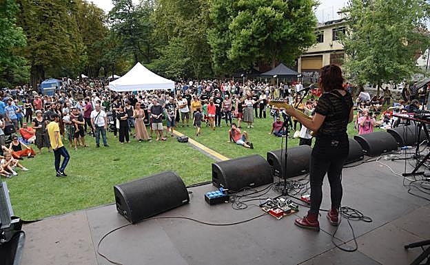 Una de las actuaciones del certamen este domingo