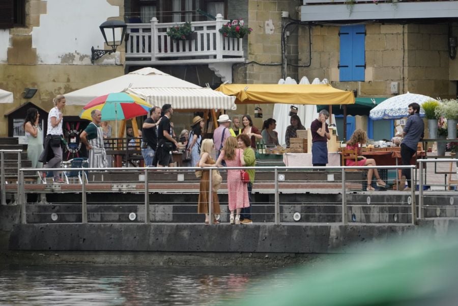 Fotos: Donibane, plató de cine