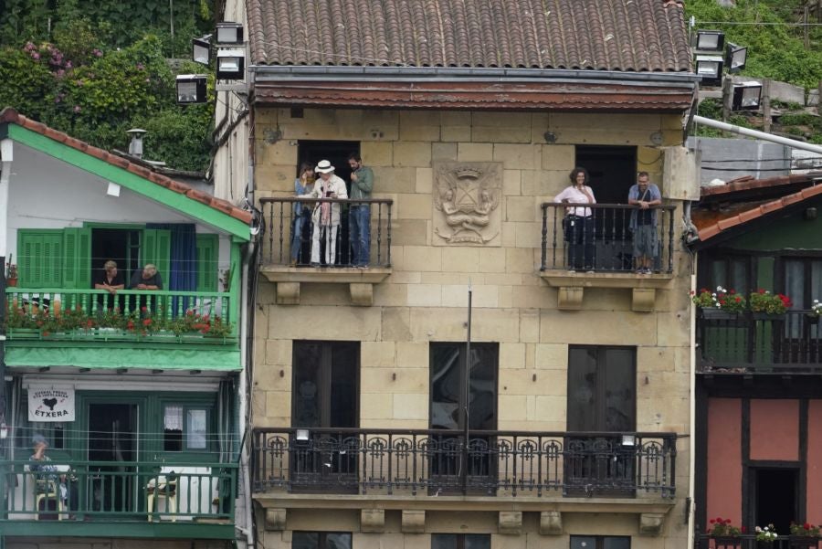 Fotos: Donibane, plató de cine