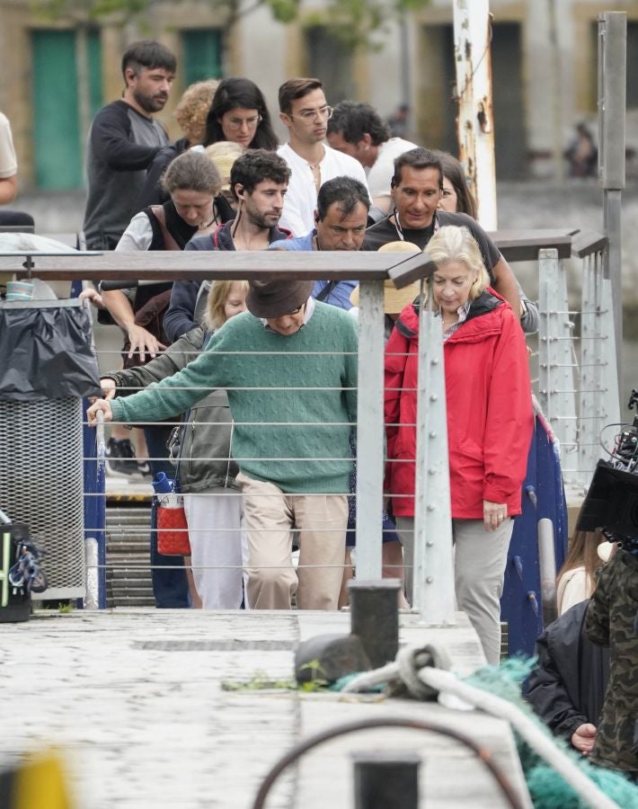 Fotos: Donibane, plató de cine
