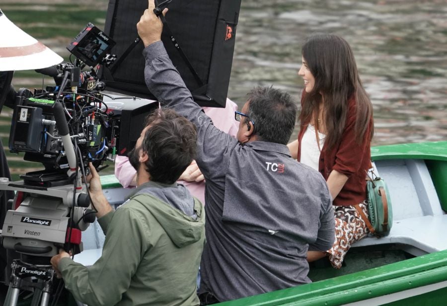 Fotos: Donibane, plató de cine