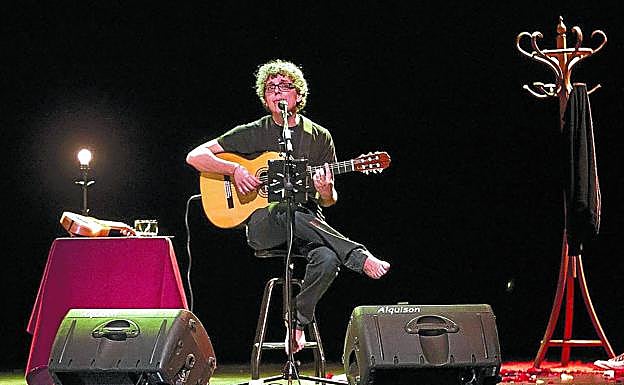 Pedro Guerra, en un concierto reciente. 