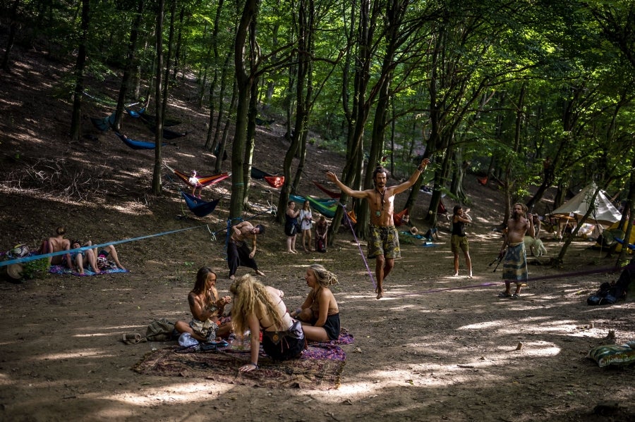 Fotos: Festival de yoga y música