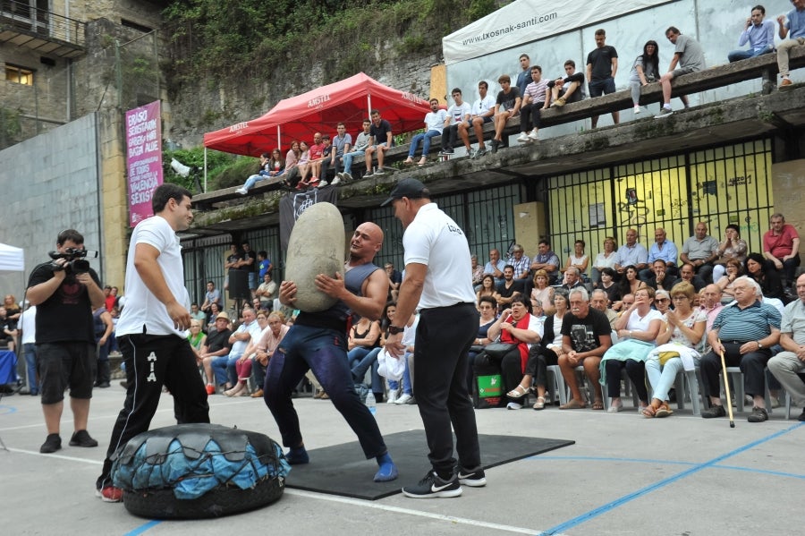 El zarauztarra logra su quinta victoria en la Trinidad con 15 alzadas. Los dos primeros de la pasada edición, Urra y Kortaberri, cerraron esta vez la clasificación.