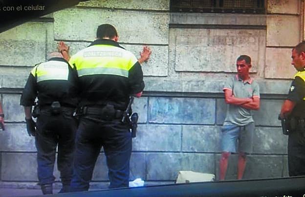 Uno de los presuntos agresores de Bilbao. 