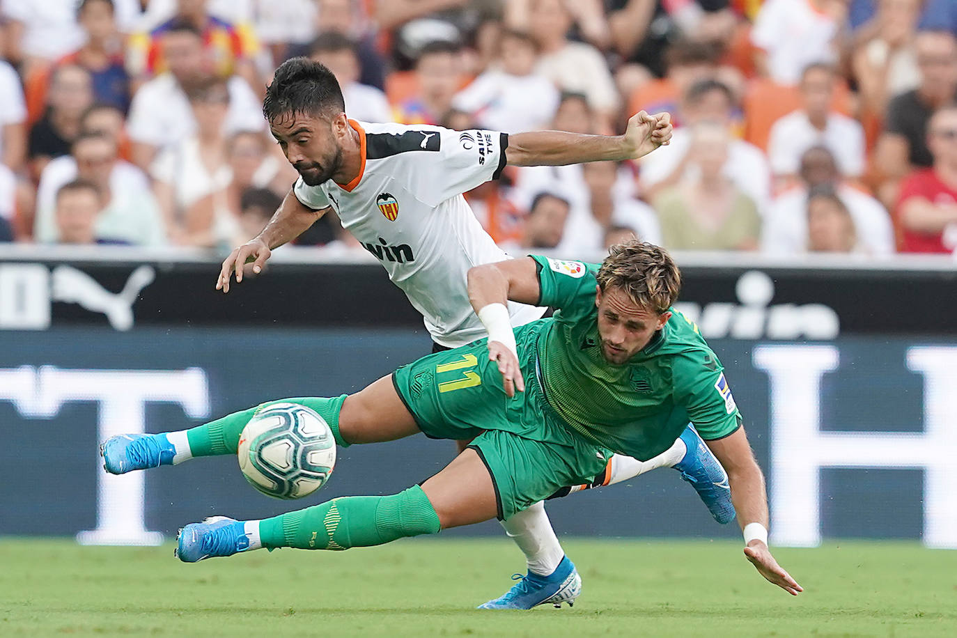 Fotos: Las mejores imágenes del Valencia - Real Sociedad