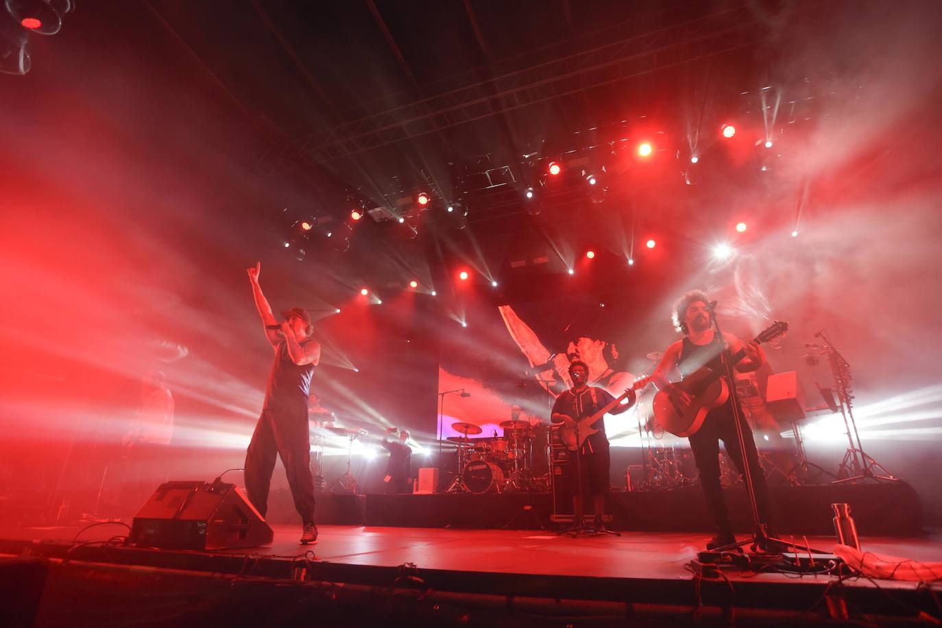 Fotos: Macaco cerró con éxito los conciertos de Sagüés