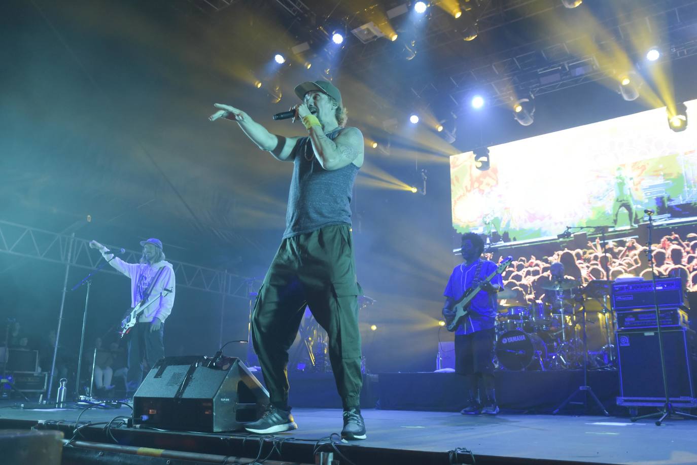 Fotos: Macaco cerró con éxito los conciertos de Sagüés