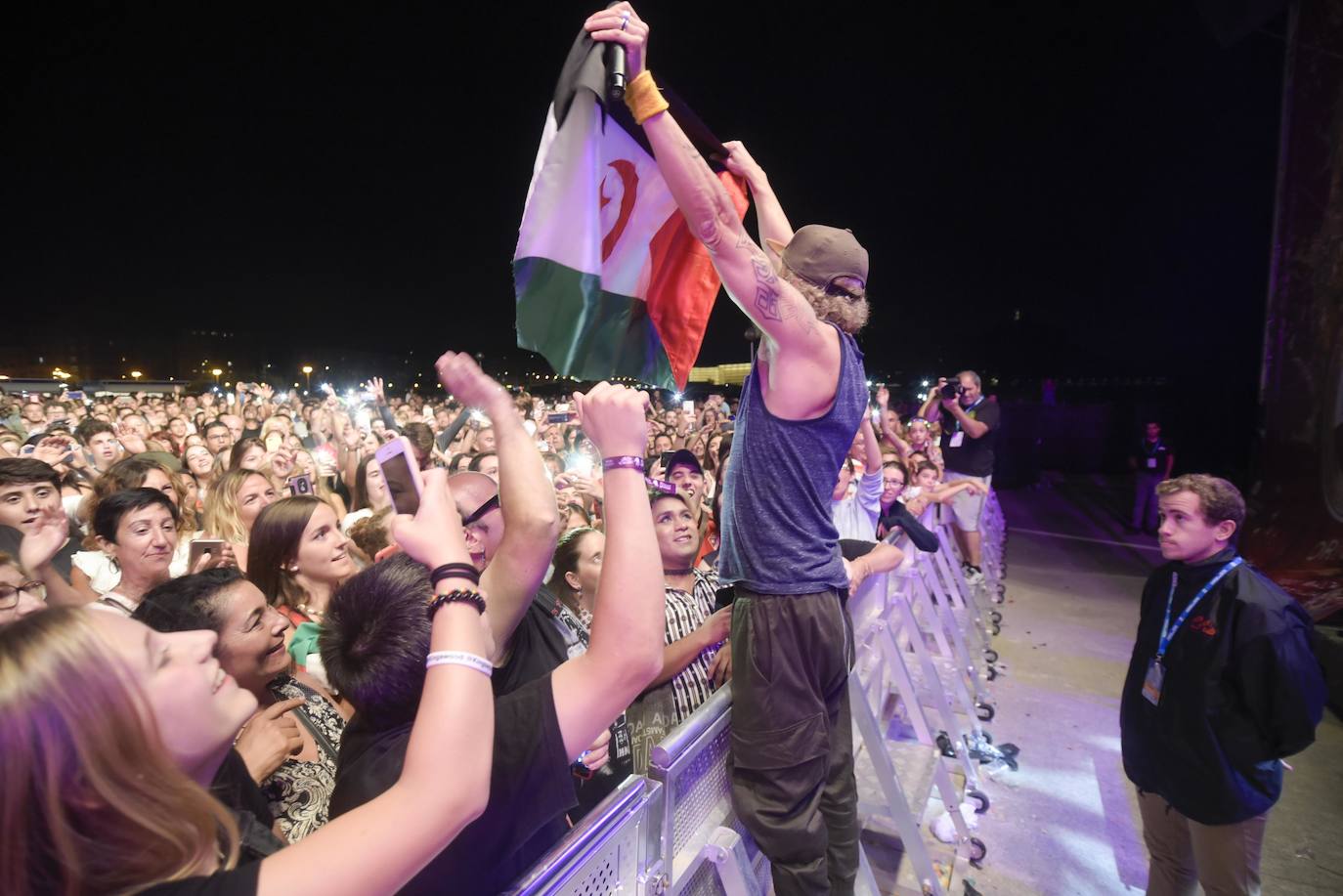 Fotos: Macaco cerró con éxito los conciertos de Sagüés