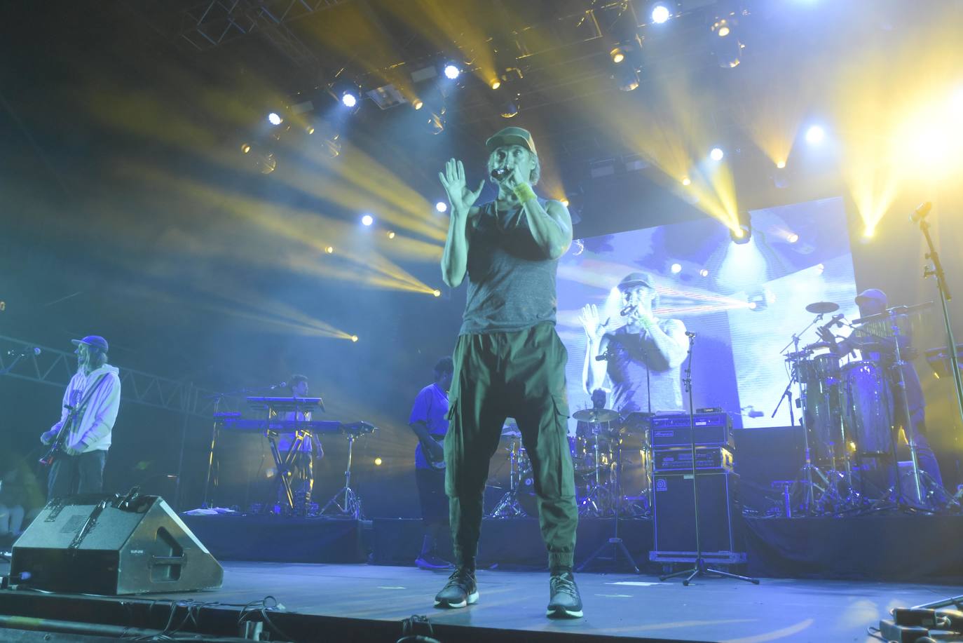 Fotos: Macaco cerró con éxito los conciertos de Sagüés