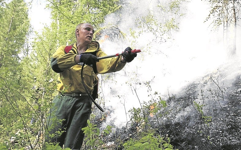 Imagen secundaria 1 - Siberia es una inmensa hoguera