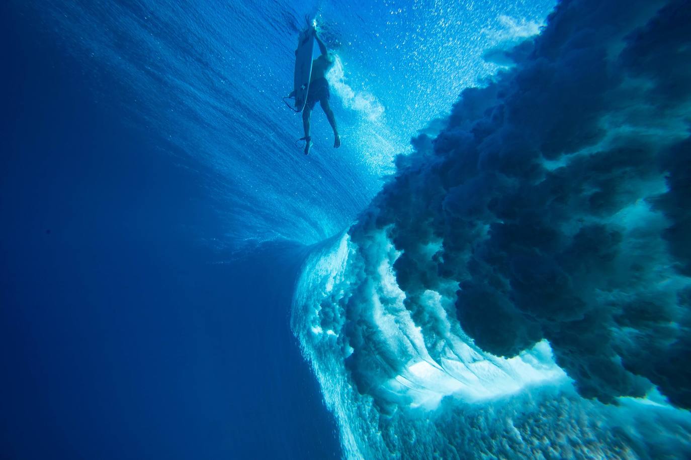 Fotos: Tahití, el paraíso de los surfistas