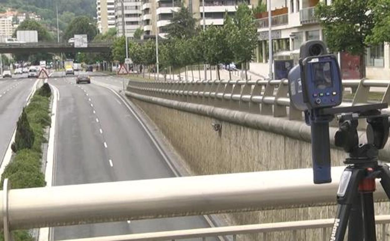 El radar móvil casi triplica las sanciones por velocidad excesiva en San Sebastián