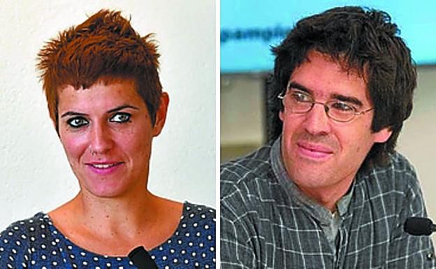 Nagore Legarreta y Beñat Ralla Yusta. 