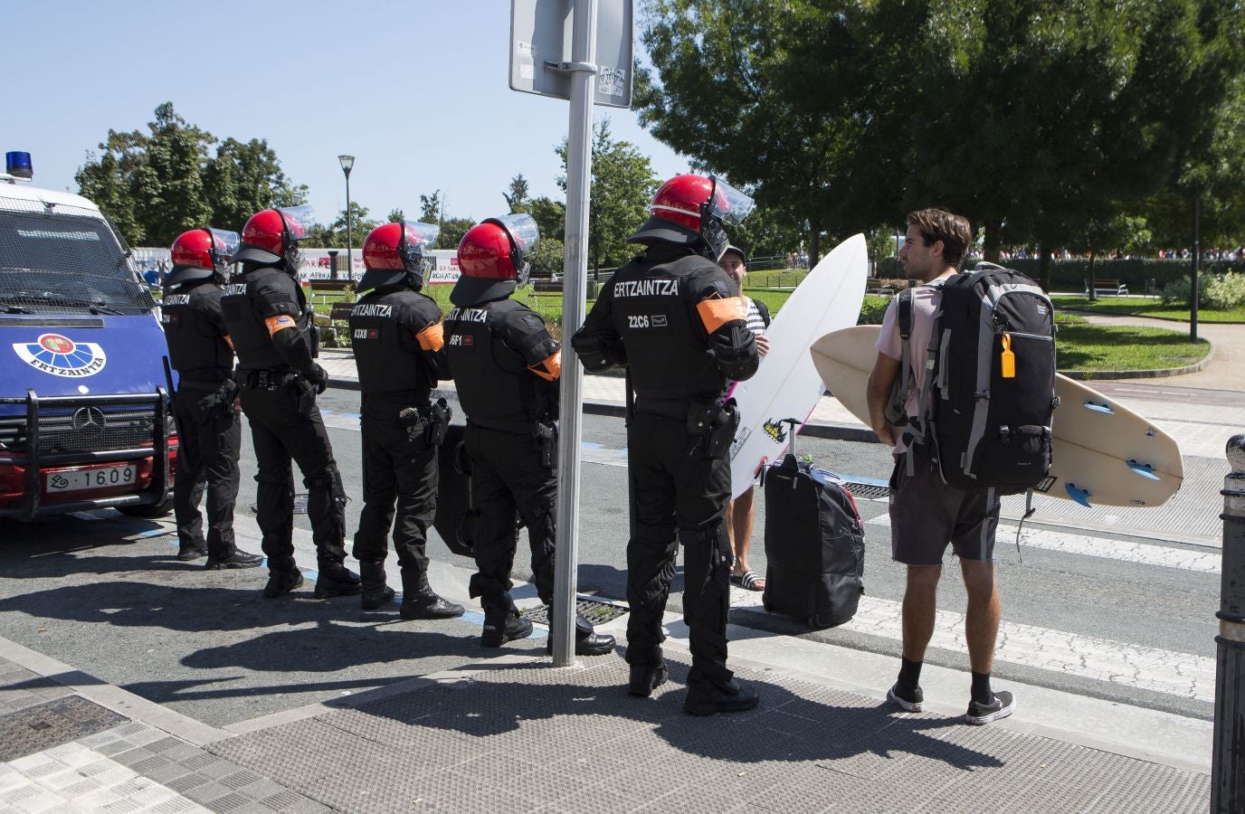 Fotos: La marcha de la contracumbre G-7, en imágenes