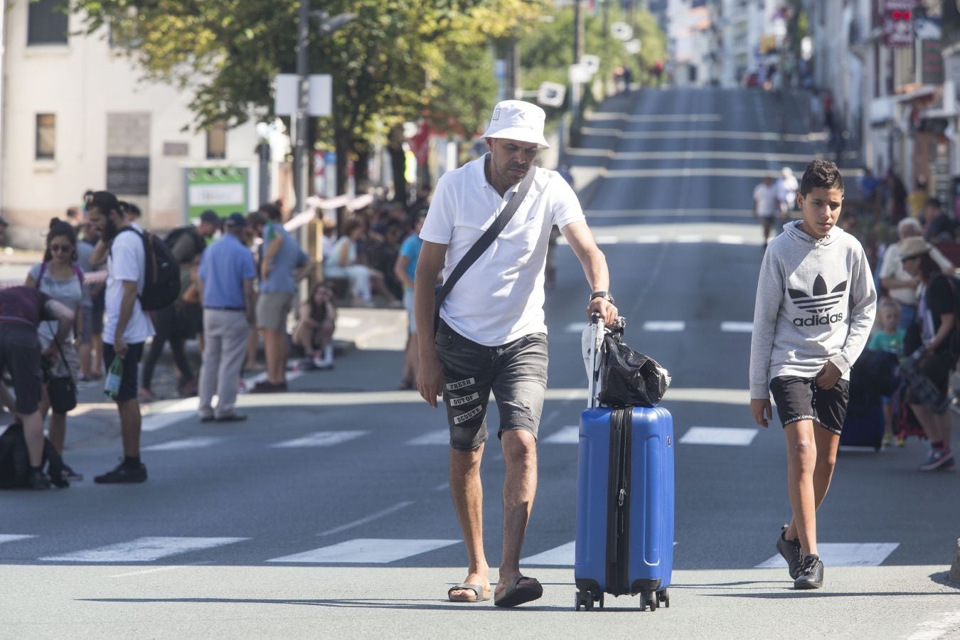 Fotos: La marcha de la contracumbre G-7, en imágenes