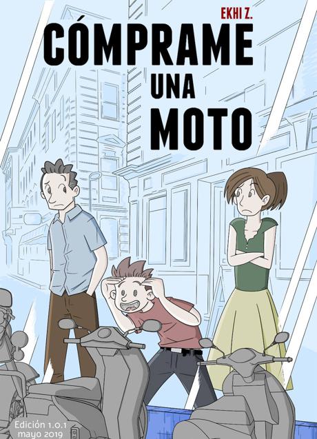 Imagen - Portada del libro Cómprame una moto. 