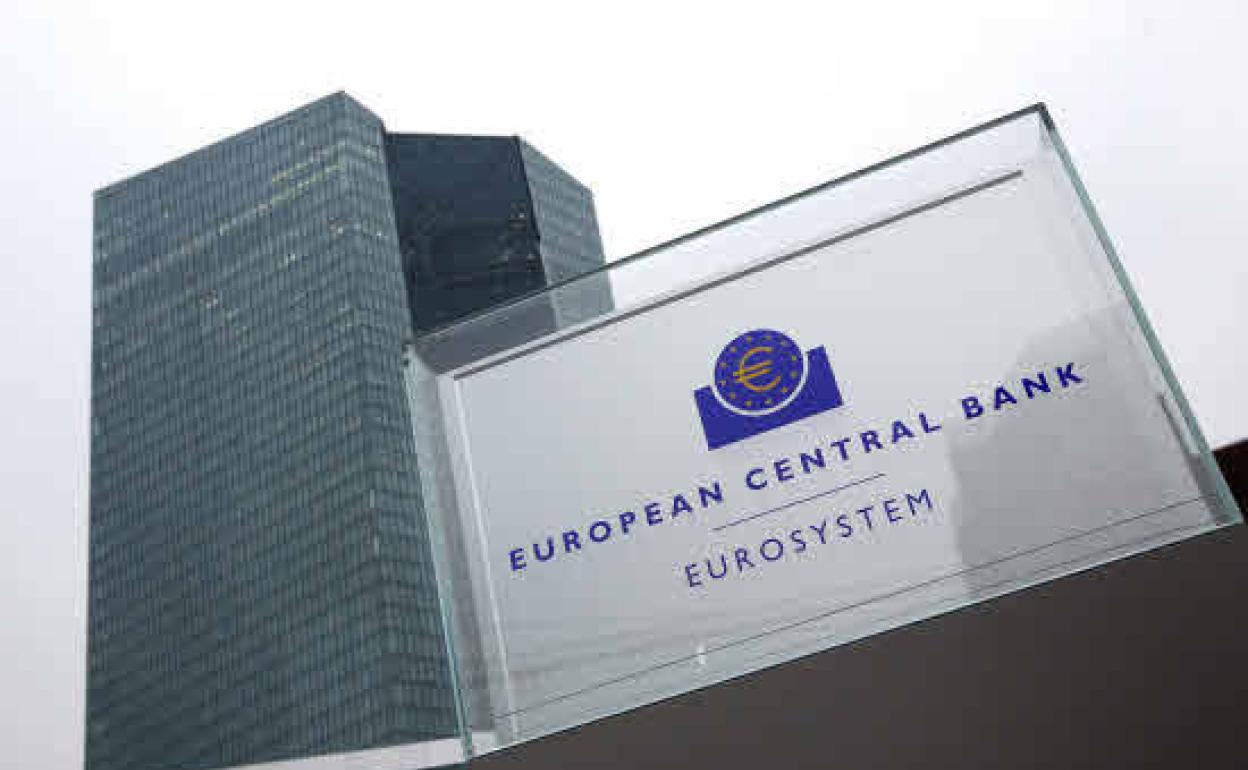 Vista de la sede del Banco Central Europeo. 