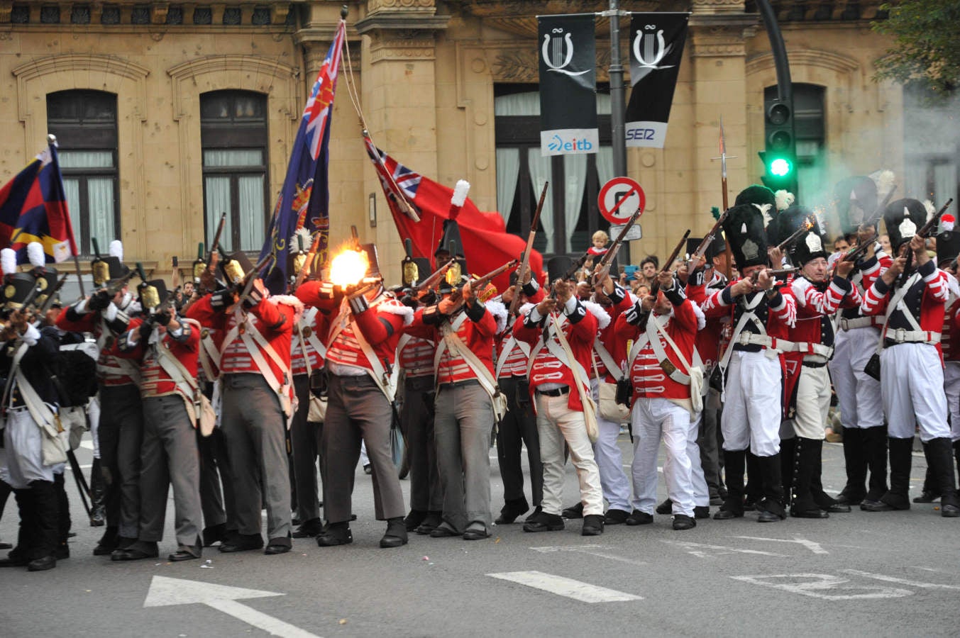 Fotos: Donostia revive el 31 de agosto de 1813