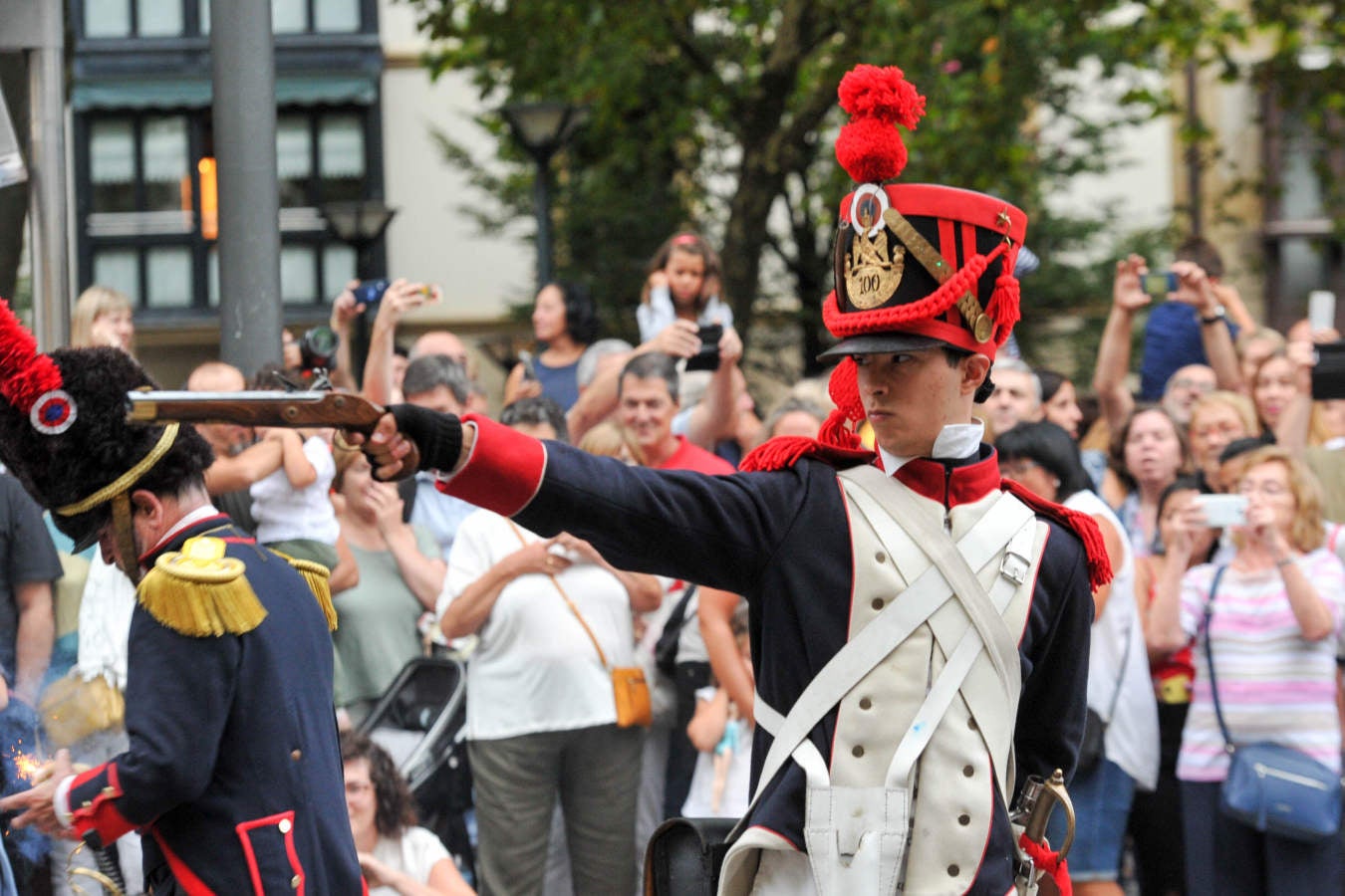 Fotos: Donostia revive el 31 de agosto de 1813