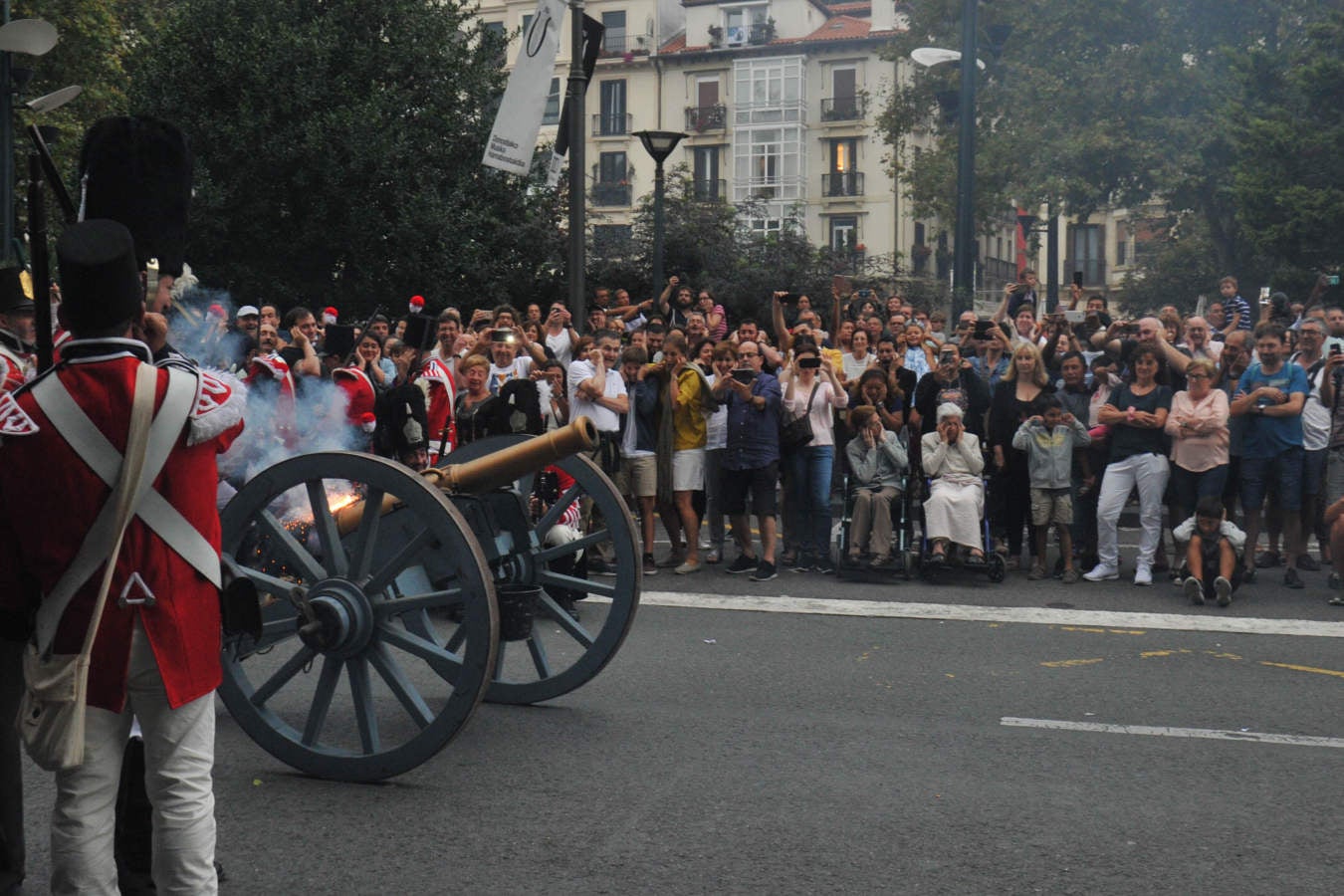 Fotos: Donostia revive el 31 de agosto de 1813