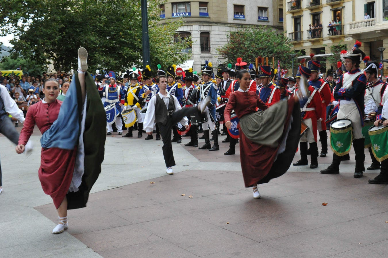 Fotos: Donostia revive el 31 de agosto de 1813