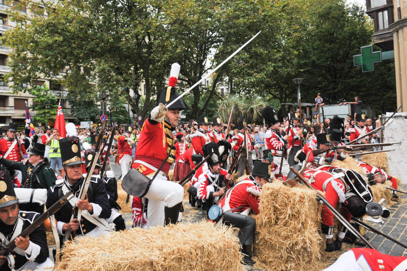 Fotos: Donostia revive el 31 de agosto de 1813