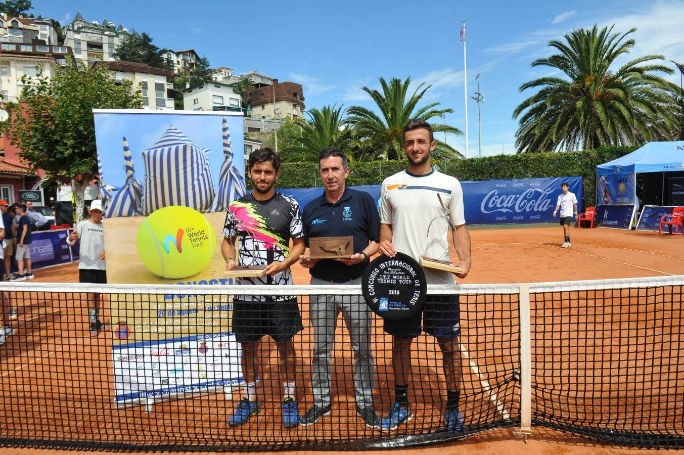 Javier Barranco se ha llevado su segunda txapela en el Concurso Internacional de tenis ciudad de San Sebastián ITF world tennis tour 2019. 