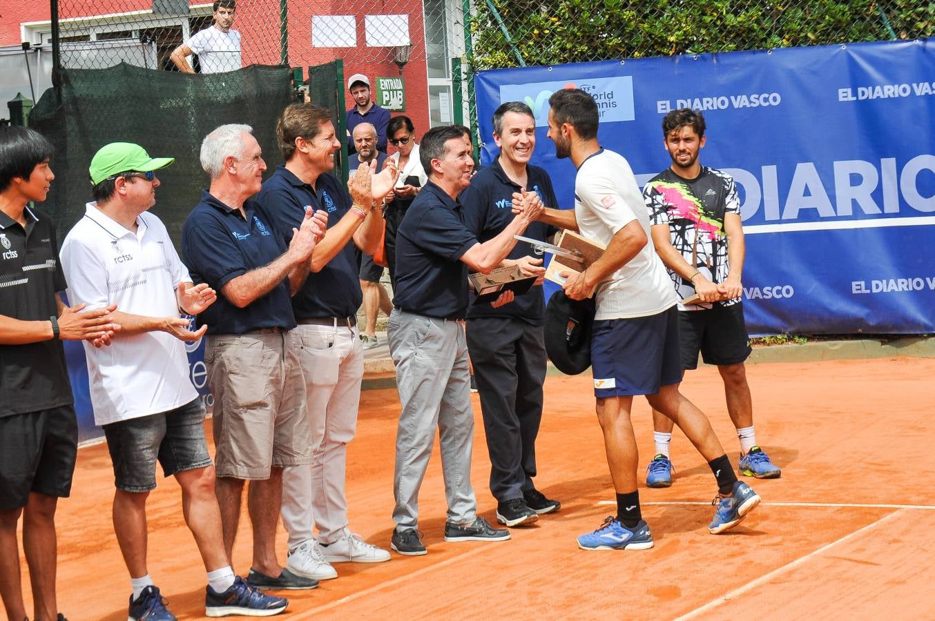 Javier Barranco se ha llevado su segunda txapela en el Concurso Internacional de tenis ciudad de San Sebastián ITF world tennis tour 2019. 
