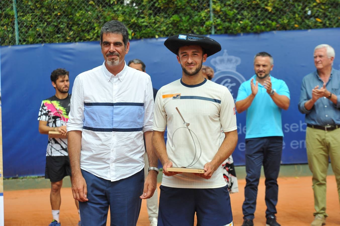 Javier Barranco se ha llevado su segunda txapela en el Concurso Internacional de tenis ciudad de San Sebastián ITF world tennis tour 2019. 