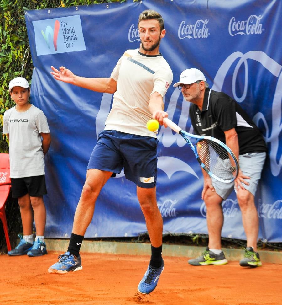 Javier Barranco se ha llevado su segunda txapela en el Concurso Internacional de tenis ciudad de San Sebastián ITF world tennis tour 2019. 