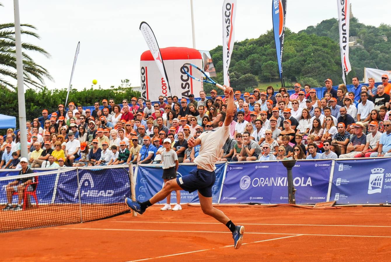 Javier Barranco se ha llevado su segunda txapela en el Concurso Internacional de tenis ciudad de San Sebastián ITF world tennis tour 2019. 