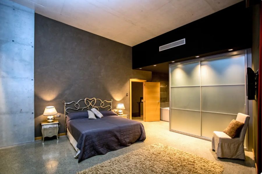 Vísta aérea de villa lanperna 