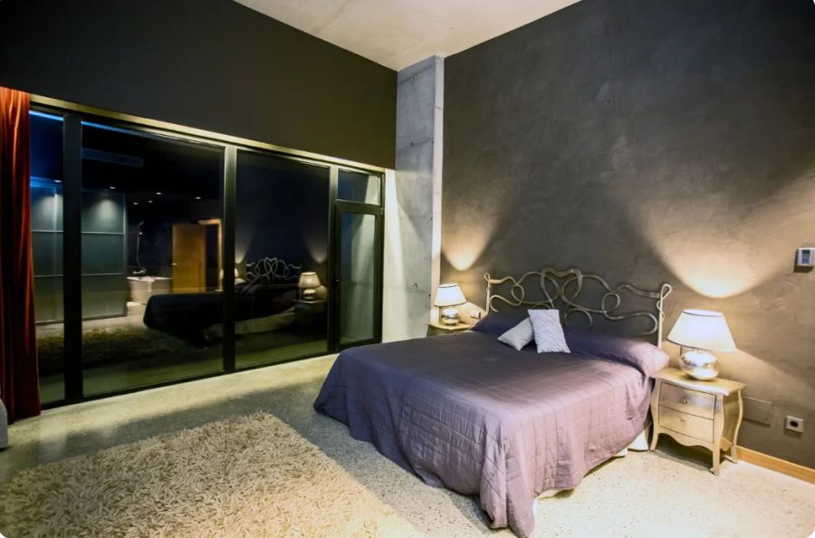 Vísta aérea de villa lanperna 