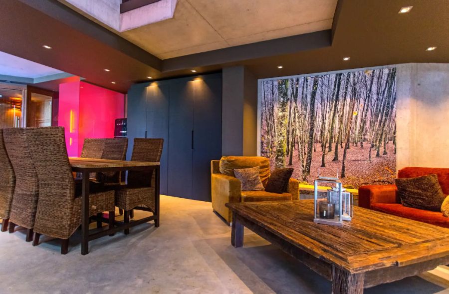 Vísta aérea de villa lanperna 