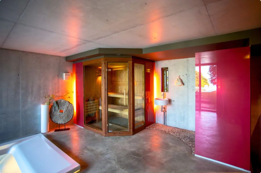 Vísta aérea de villa lanperna 