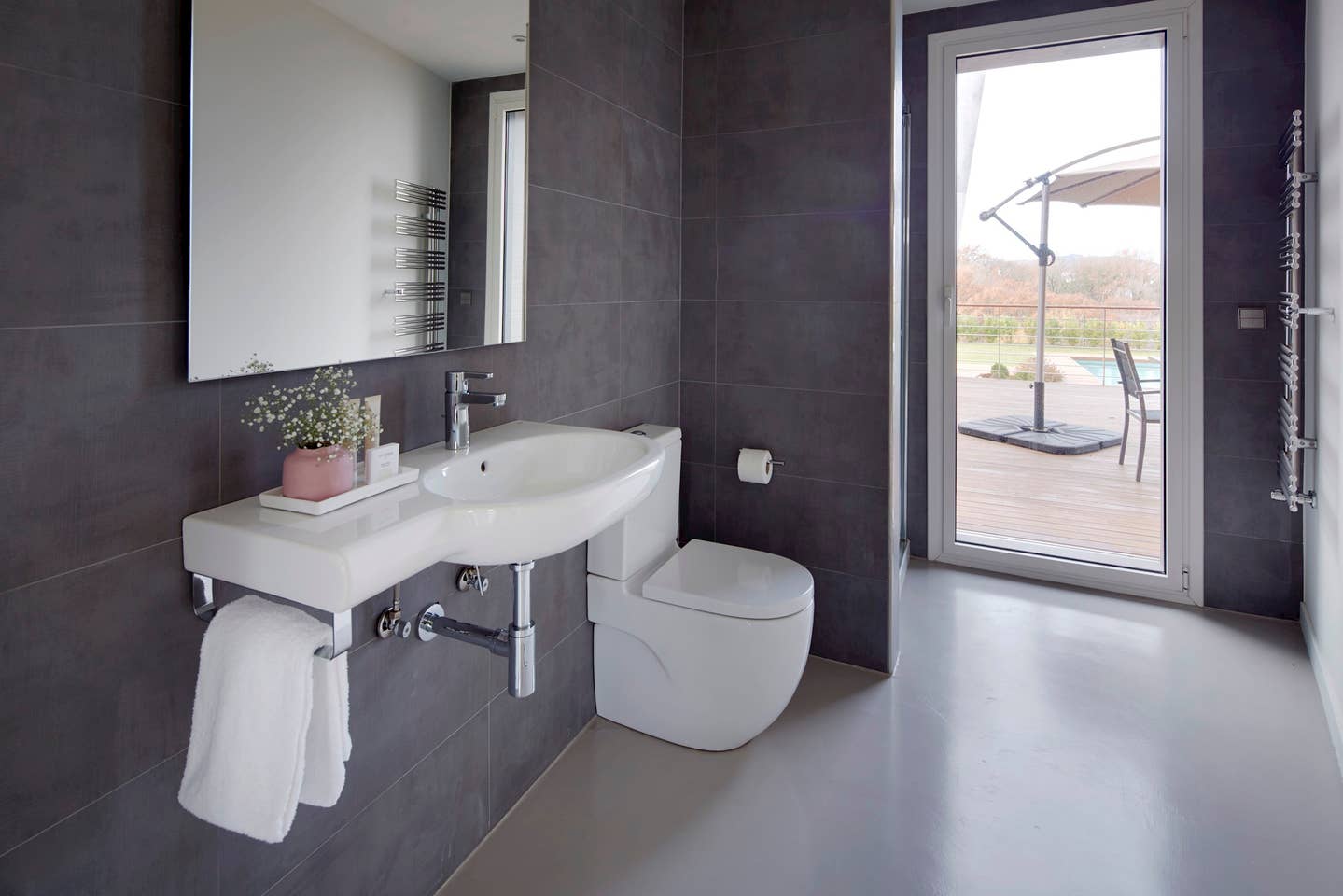 Villa ubicada en el barrio donostiarra de Miramón