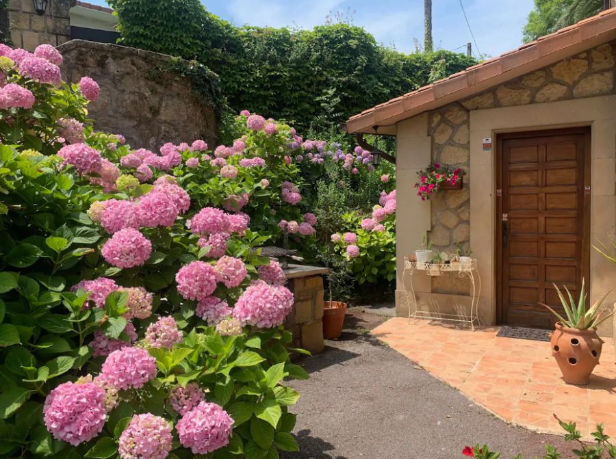 Esta villa tiene piscina y amplio jardín donde tomar el sol