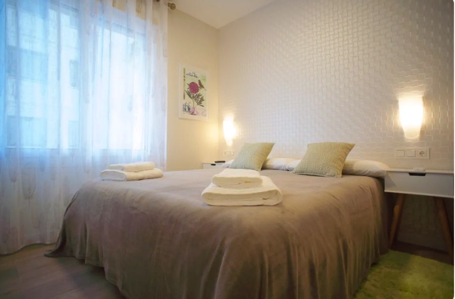 Vistas desde la magnífica terraza de este piso turístico