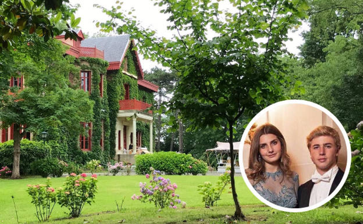 Jardín del palacio donde se organizará la fiesta en la que los protagonistas serán Luis y Amina.