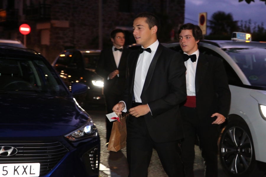 Puesta de largo de los nietos de la duquesa de Alba en el palacio de Arbaizenea. 