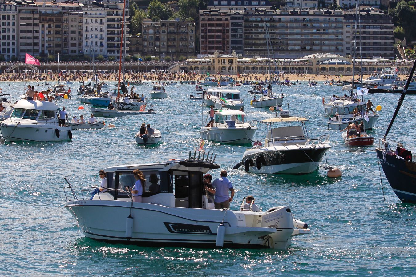 Fotos: Galería de fotos de la Bandera de la Concha