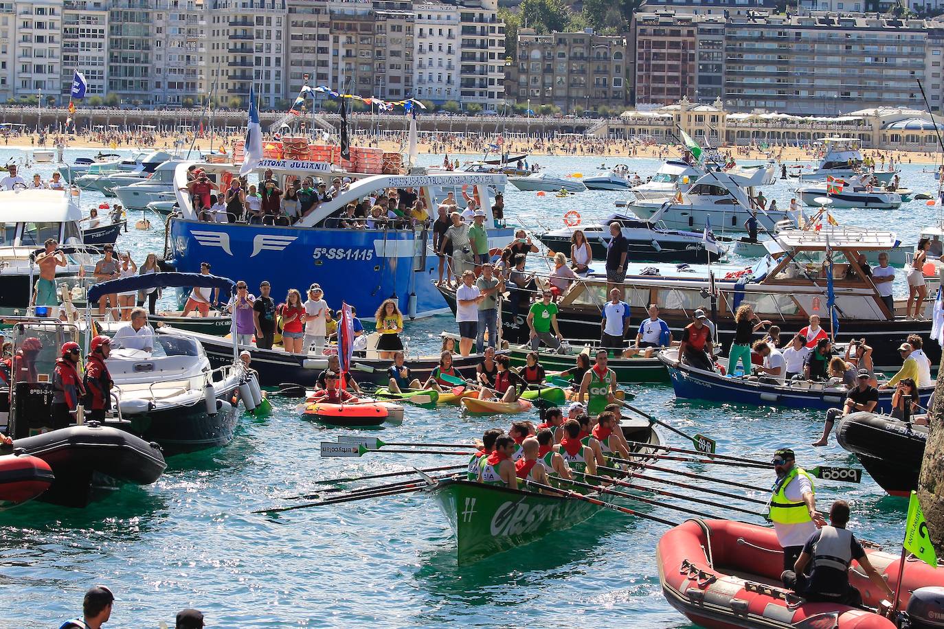 Fotos: Bandera de La Concha, las mejores imágenes