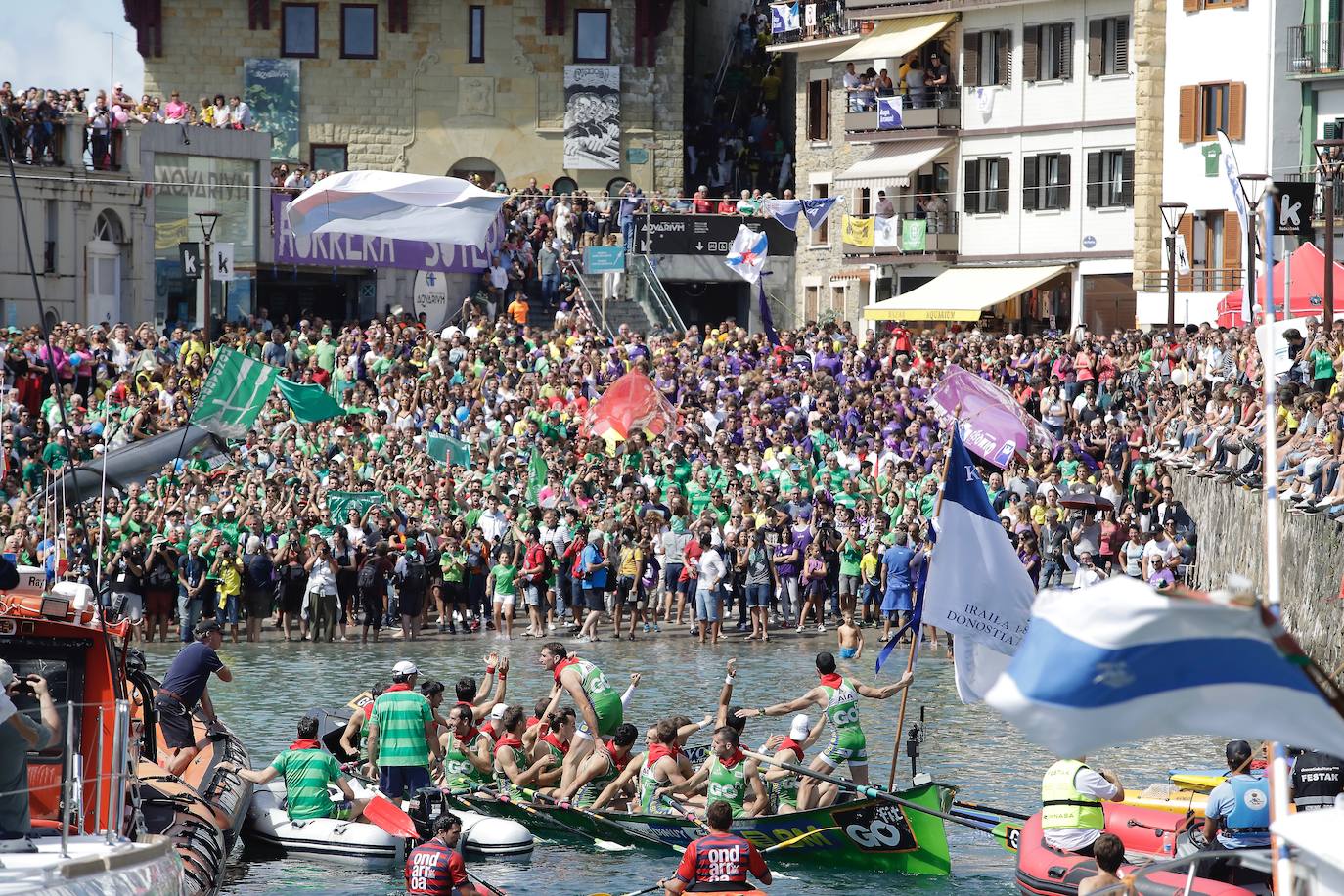Fotos: Bandera de La Concha, las mejores imágenes