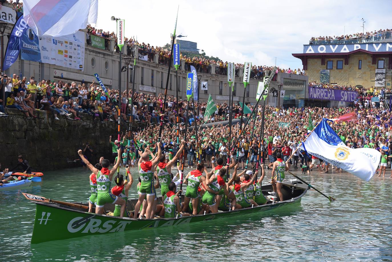 Fotos: Bandera de La Concha, las mejores imágenes