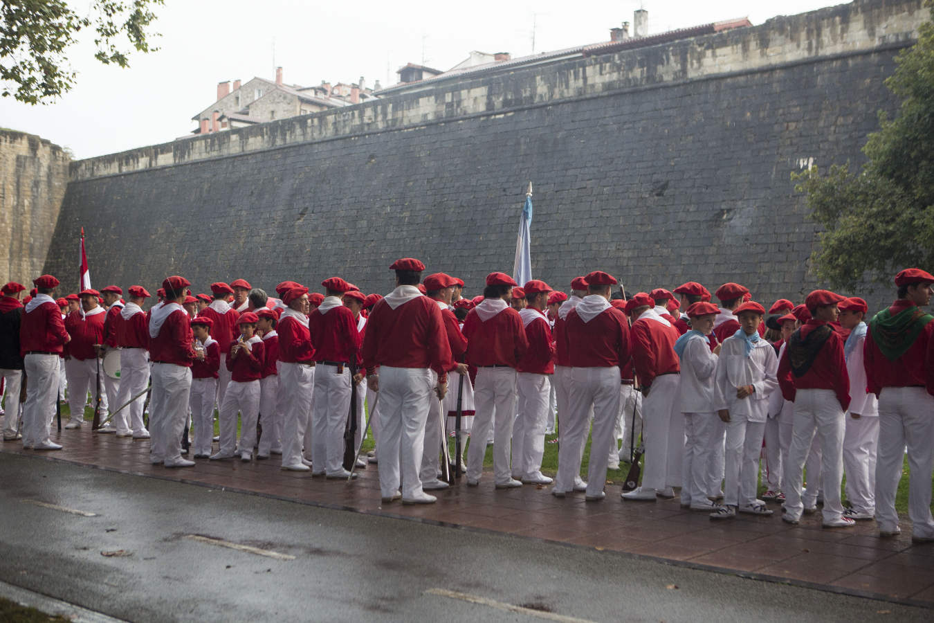 Fotos: La compañía Jaizkibel desfila sin incidentes
