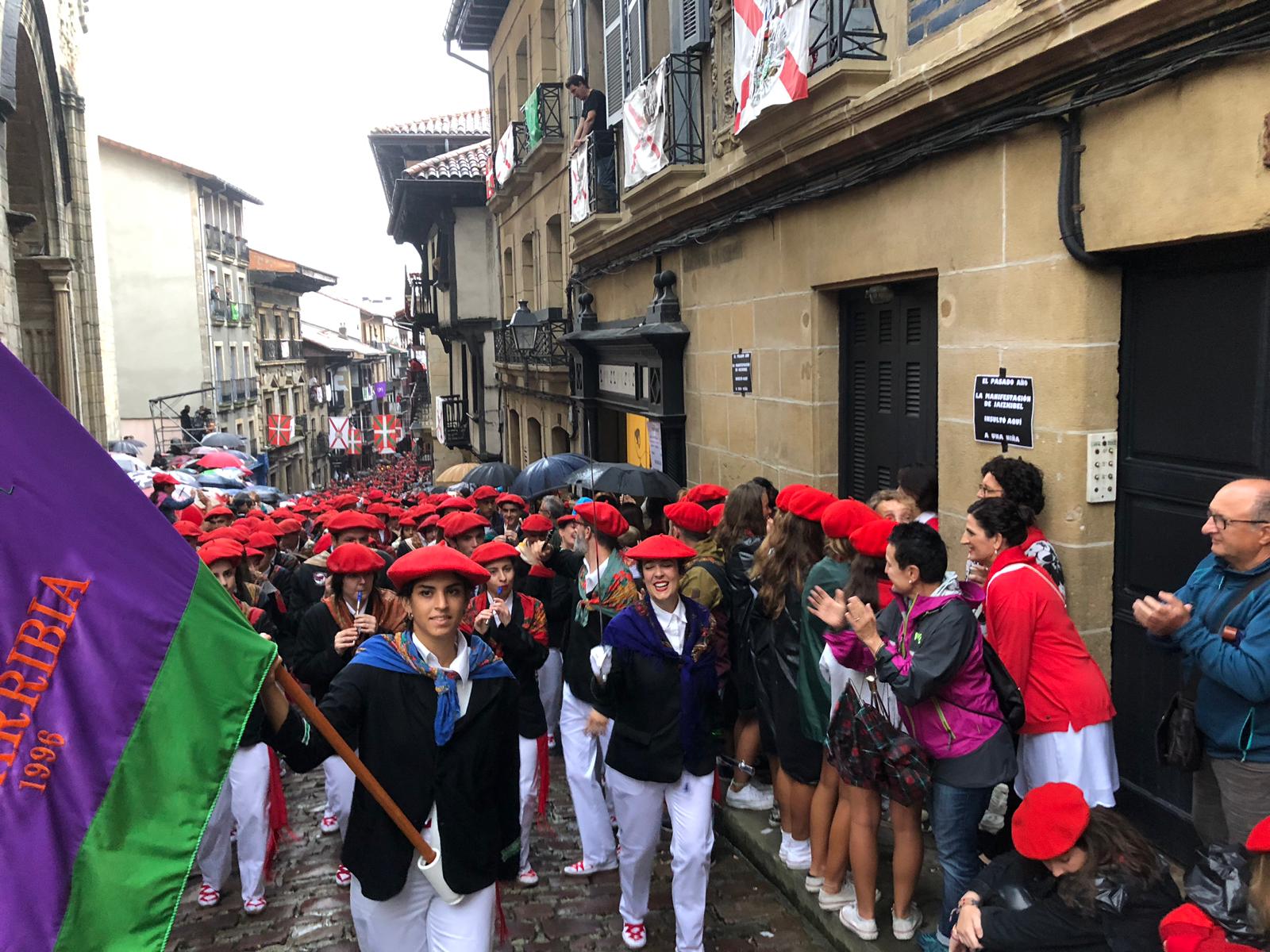 Fotos: La compañía Jaizkibel desfila sin incidentes