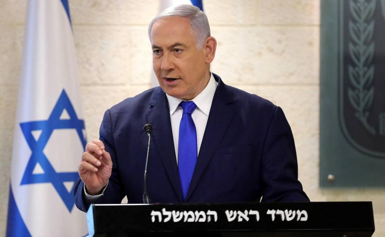 Benjamín Netanyahu. 