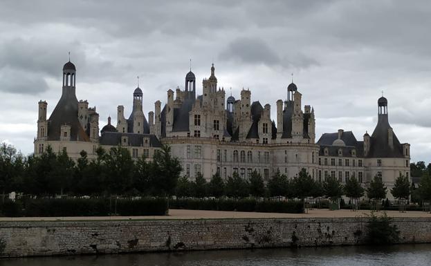 Vista del castillo de Chambord